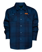 Youth DDC + TRU (Draplin) Flannel - Never - Ending Navy - Dixxon Flannel Co.