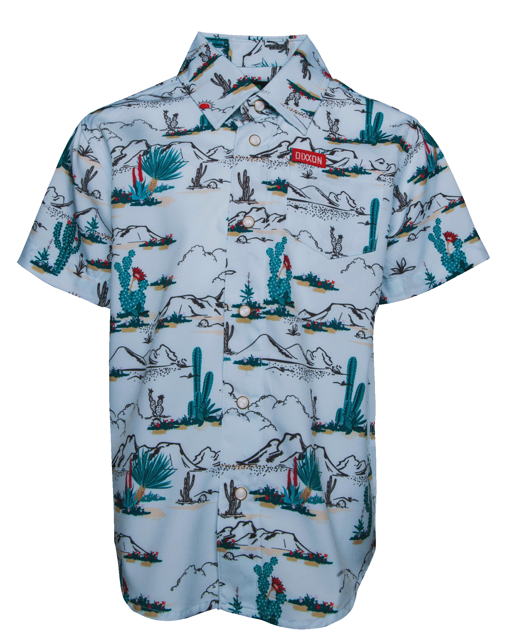 Youth Desert Bloom Short Sleeve - Dixxon Flannel Co.