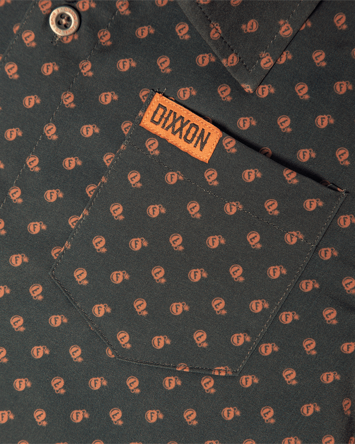 Youth F Bomb Party Shirt - Charcoal & Peach - view 2