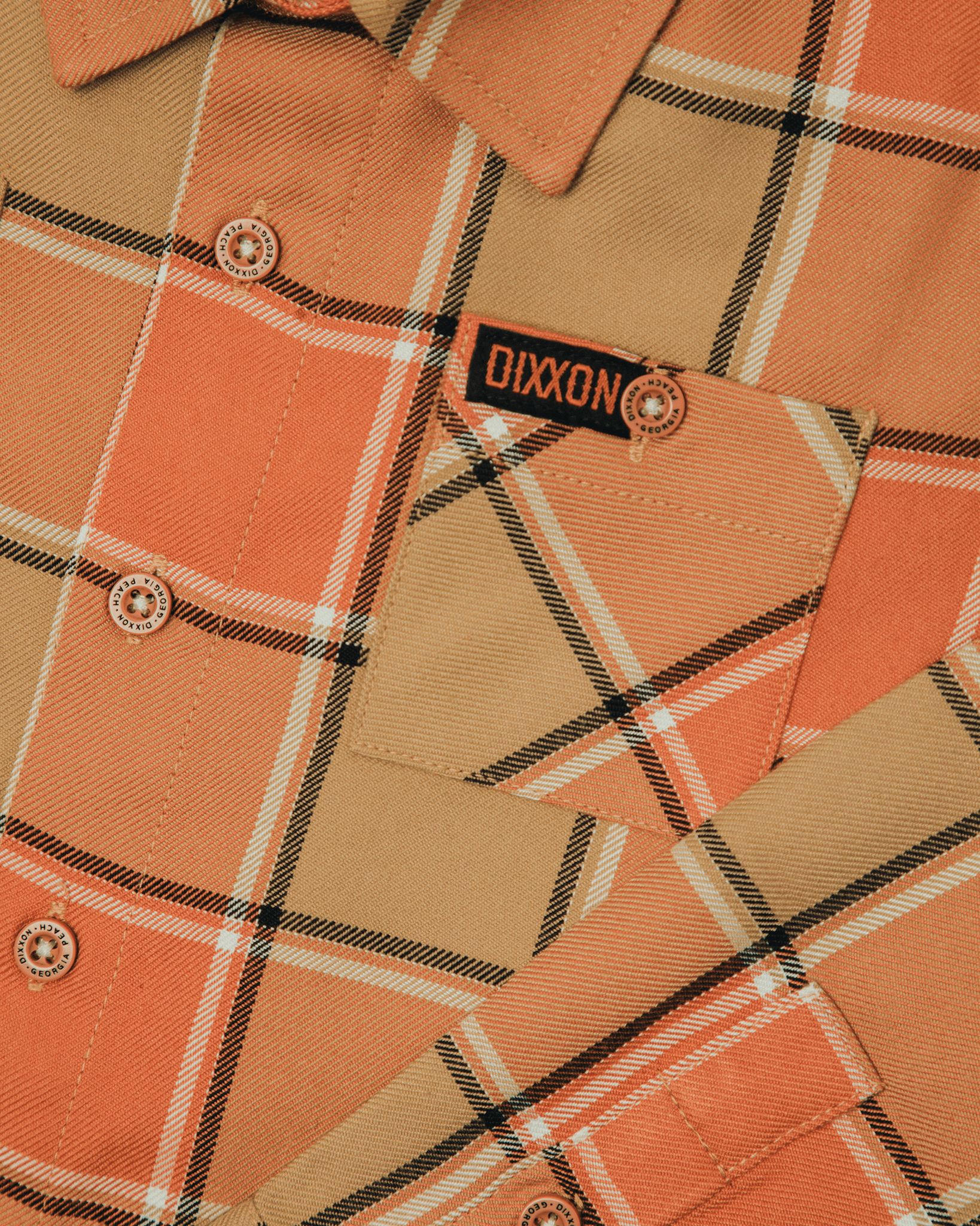 Youth Georgia Peach Flannel - Dixxon Flannel Co.