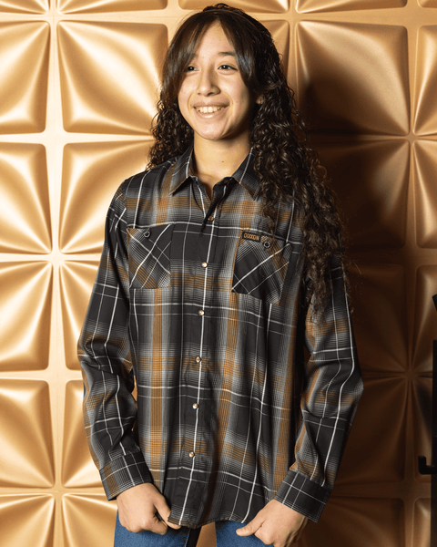 Youth Gypsy Gold Bamboo Long Sleeve | Dixxon Flannel Co.