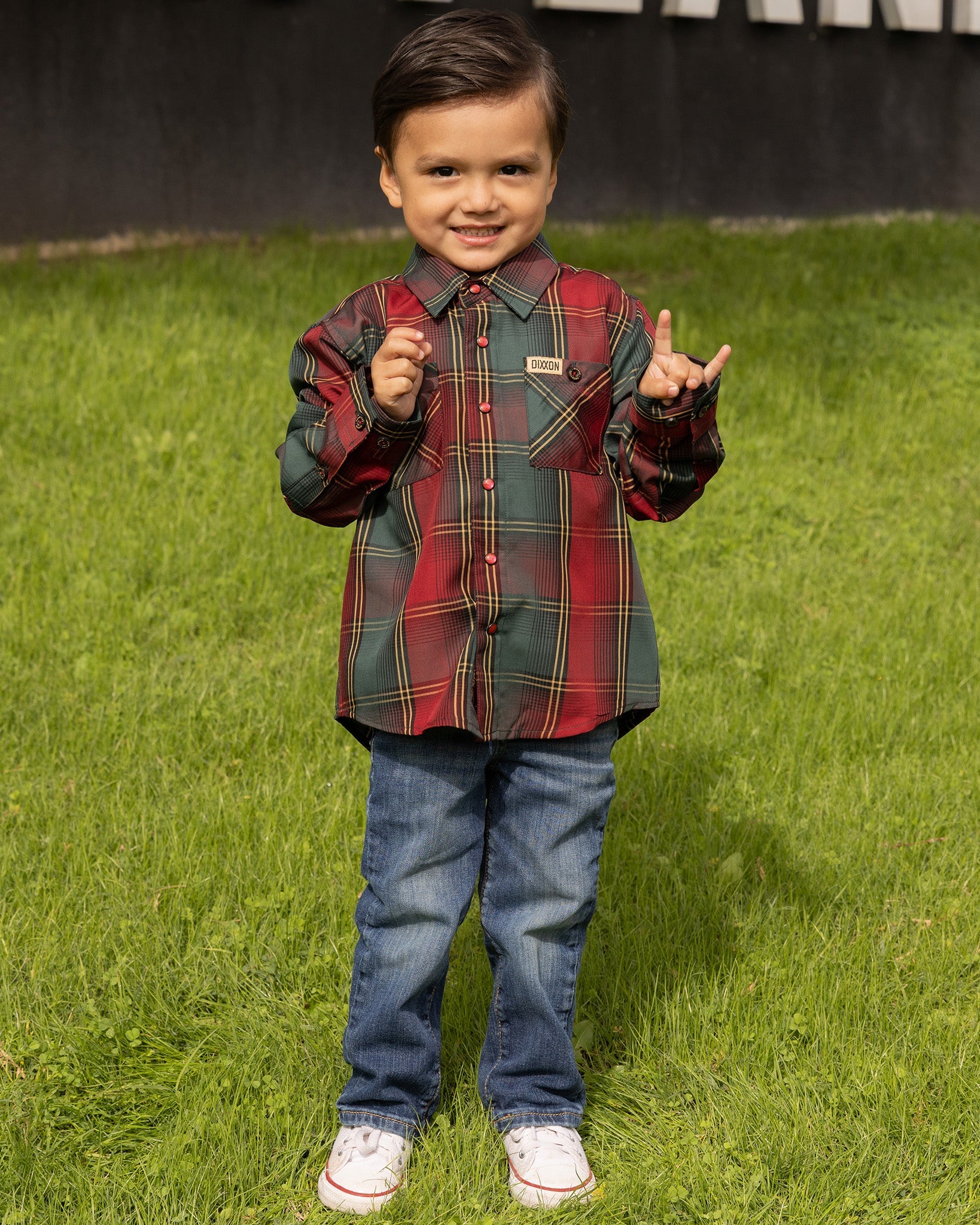 Youth Hallmark Long Sleeve Bamboo - Dixxon Flannel Co.