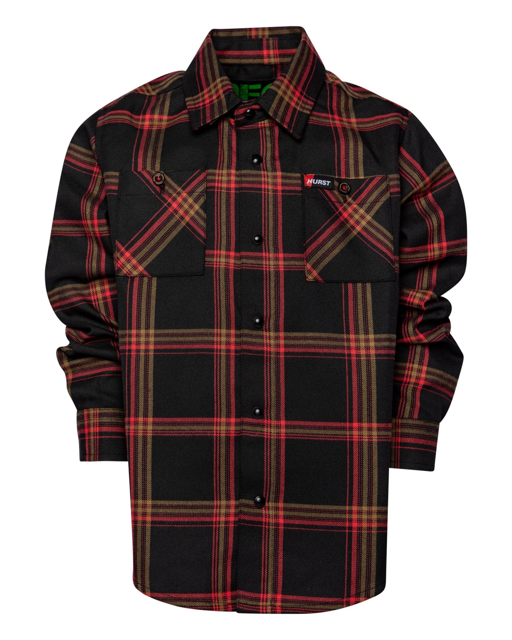 オリジナルJOHN FLANNEL MUSLIN RED 通常/カスタムM Retro - Men's Flannel - Hawaiian Drip