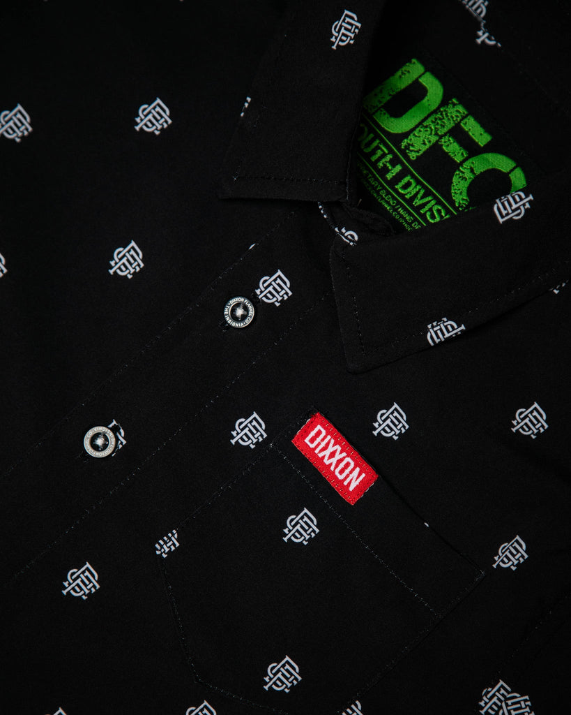 Youth Insignia Party Shirt - Black & White - Dixxon Flannel Co.