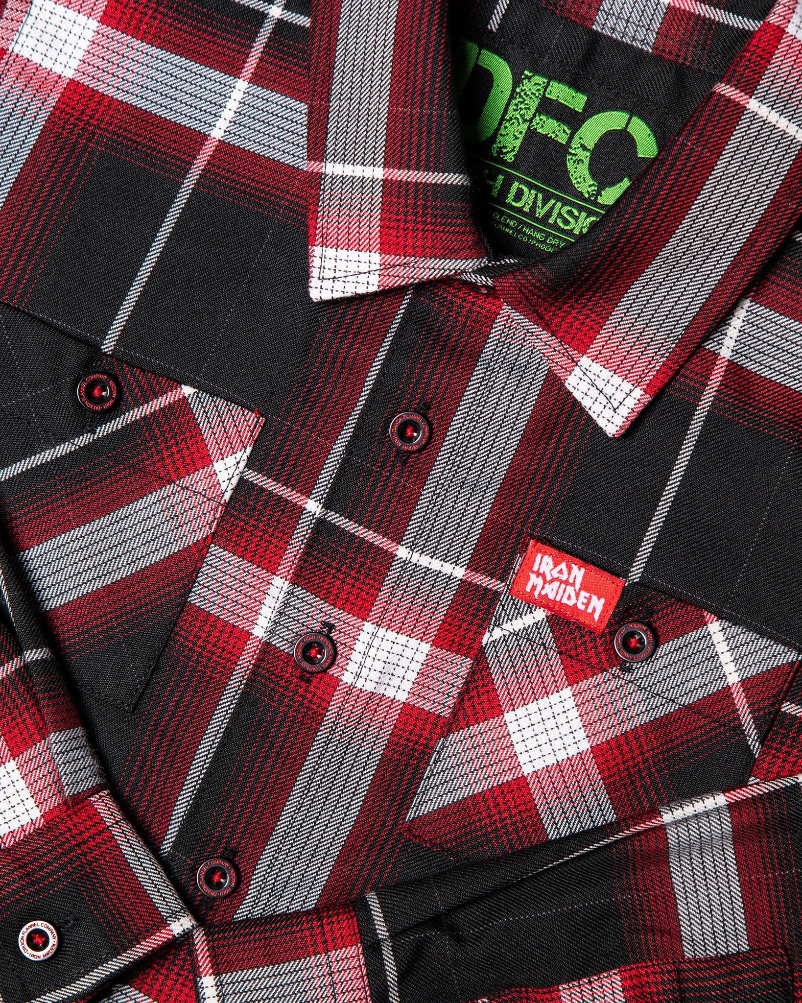 Youth Iron Maiden 50th Anniversary Flannel | Dixxon Flannel Co.