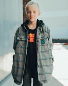 Youth Midtown Hooded Flannel Jacket - Dixxon Flannel Co.