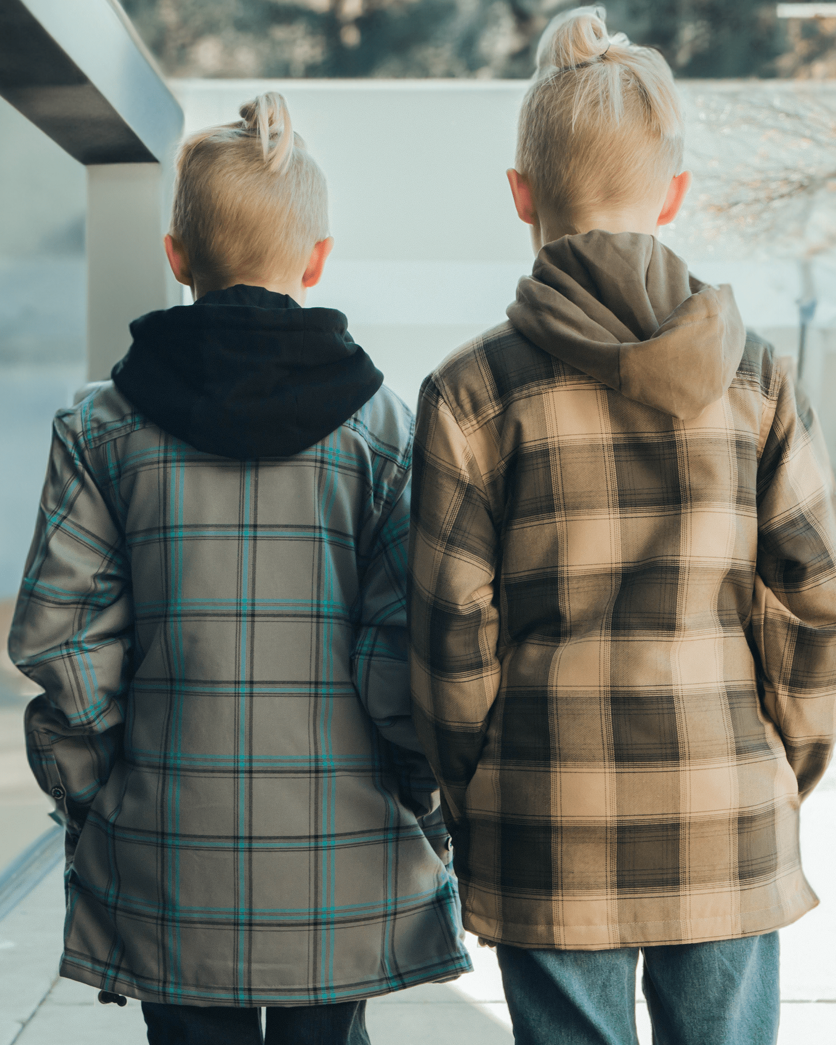 Youth Midtown Hooded Flannel Jacket - Dixxon Flannel Co.