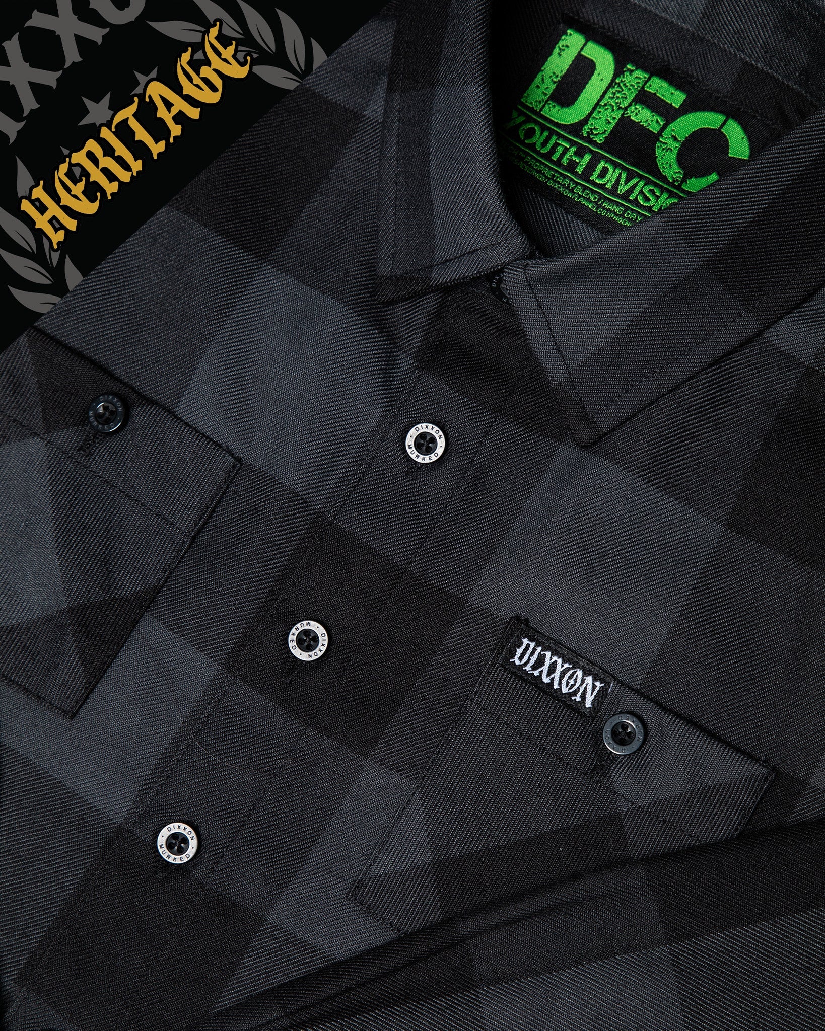 Youth Murked Heritage Flannel | Dixxon Flannel Co.