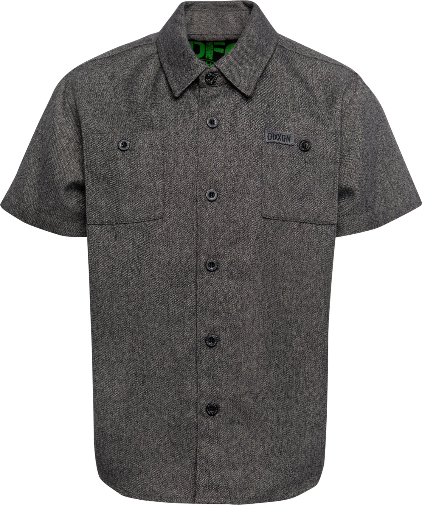 Youth Obsidian Short Sleeve Flannel - Dixxon Flannel Co.