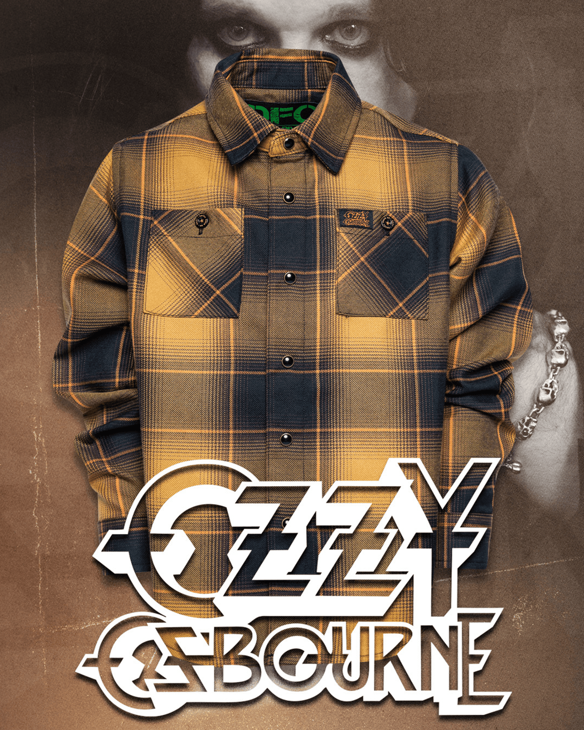 Youth Ozzy Osbourne No More Tears Flannel - Dixxon Flannel Co. view 1