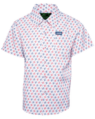 Youth Party Hammers Short Sleeve - Red, White, & Blue - Dixxon Flannel Co.