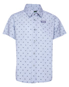 Youth Salty Crest Party Shirt - Black & Gray - Dixxon Flannel Co.
