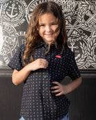 Youth Salty Dog Party Shirt - Black & White - Dixxon Flannel Co.