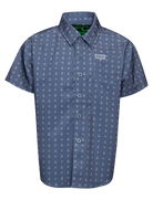 Youth Salty Dog Party Shirt - Gray & White - Dixxon Flannel Co.