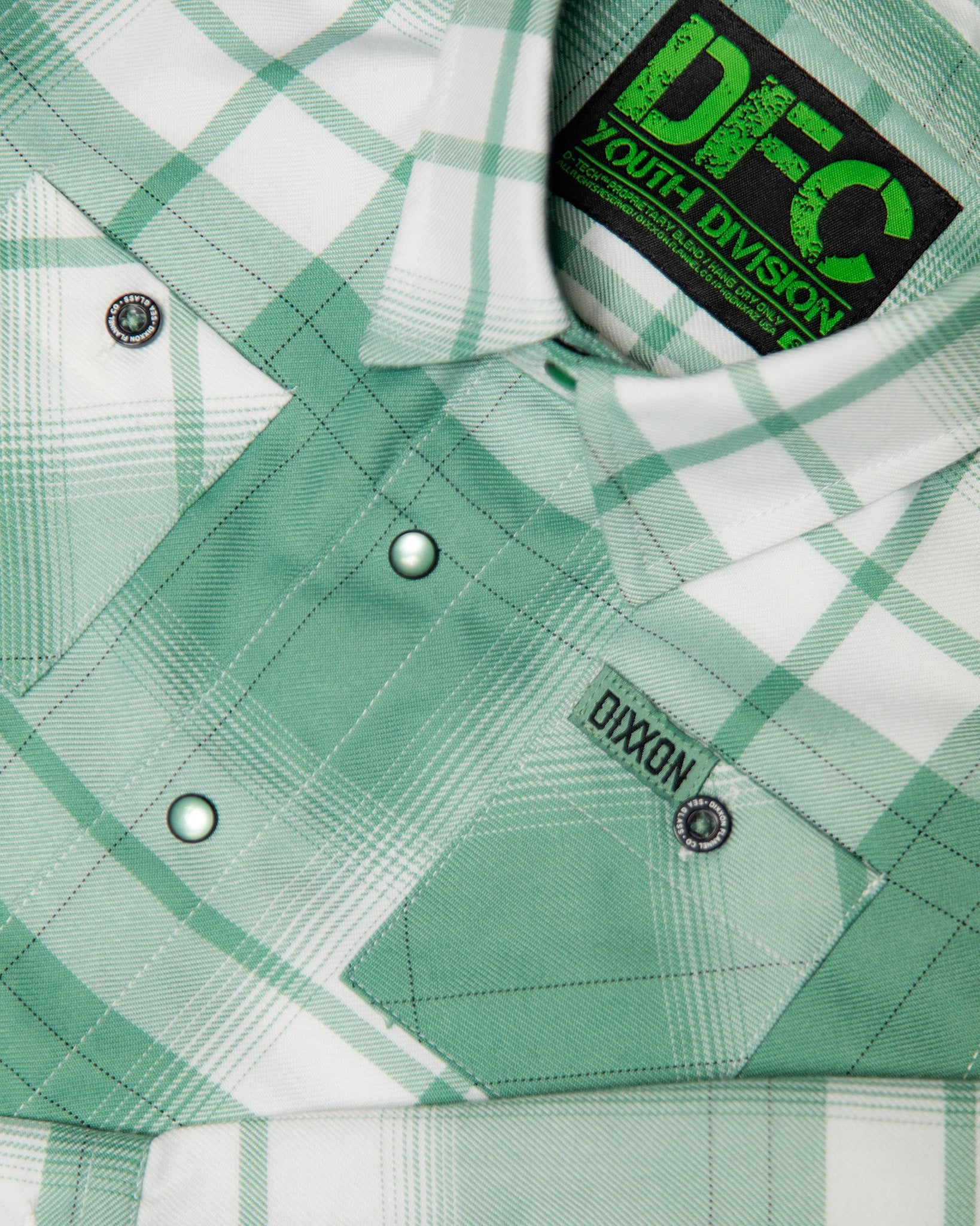 Youth Sea Glass Flannel - Dixxon Flannel Co.