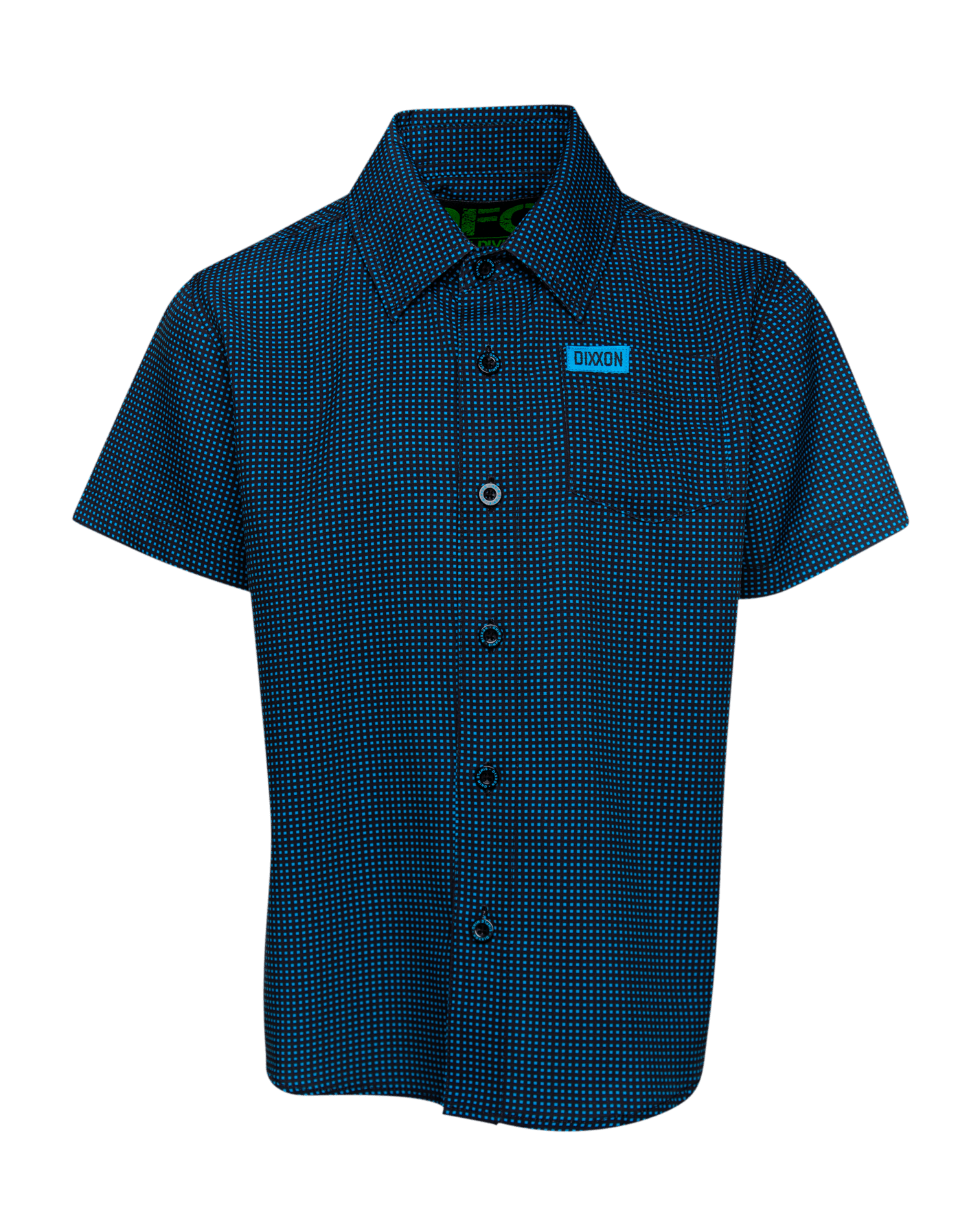 Youth Simple Mind Party Shirt - Black & Cyan - Dixxon Flannel Co.