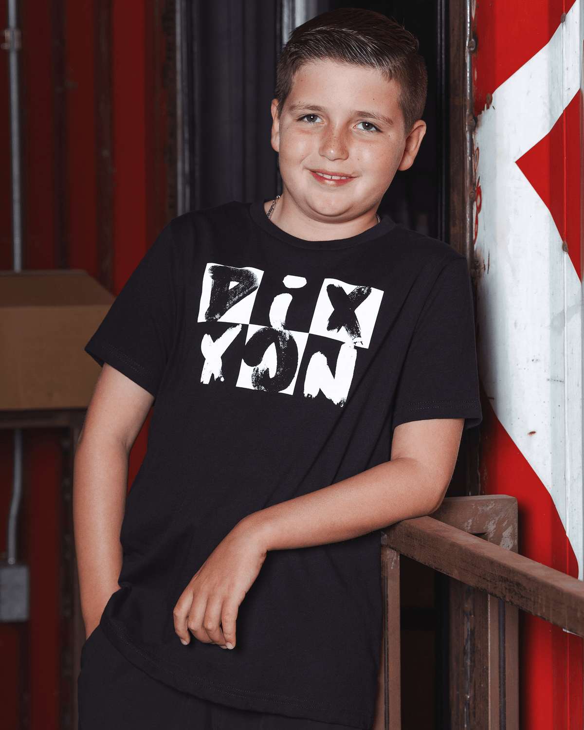 Youth Sketch T-Shirt - Black - view 3