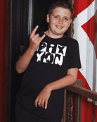 Youth Sketch T-Shirt - Black - Dixxon Flannel Co.