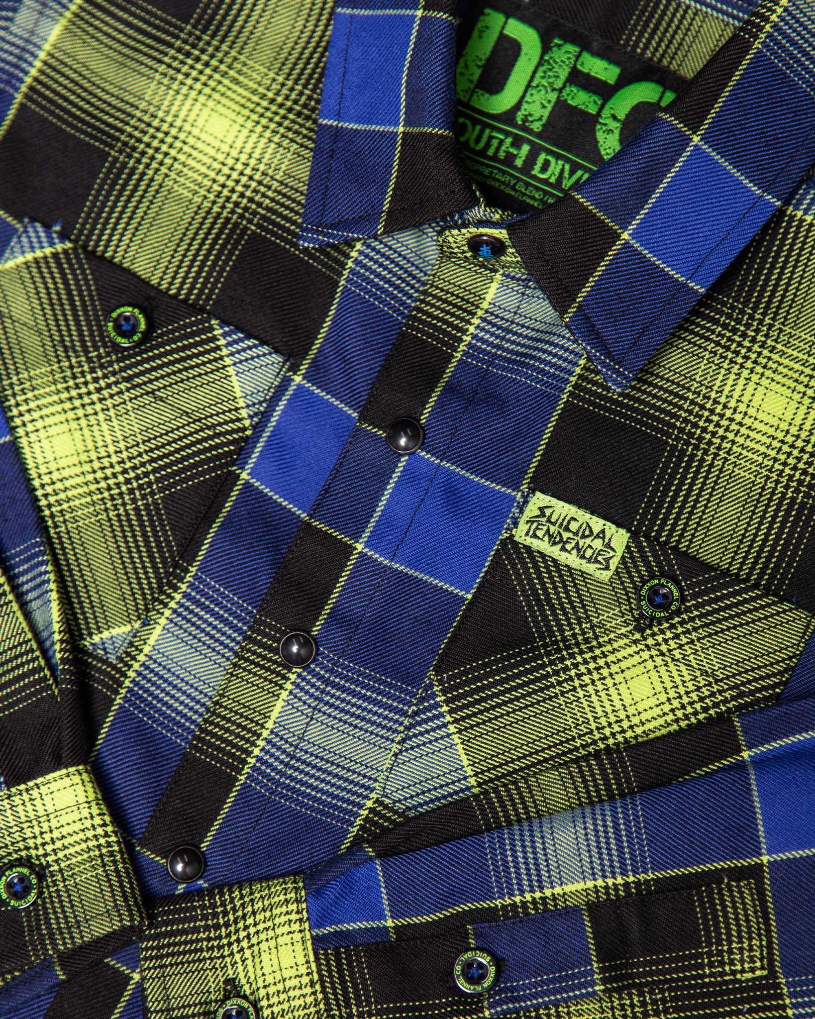 Youth Suicidal Tendencies Adrenaline Addict Flannel - Dixxon Flannel Co.