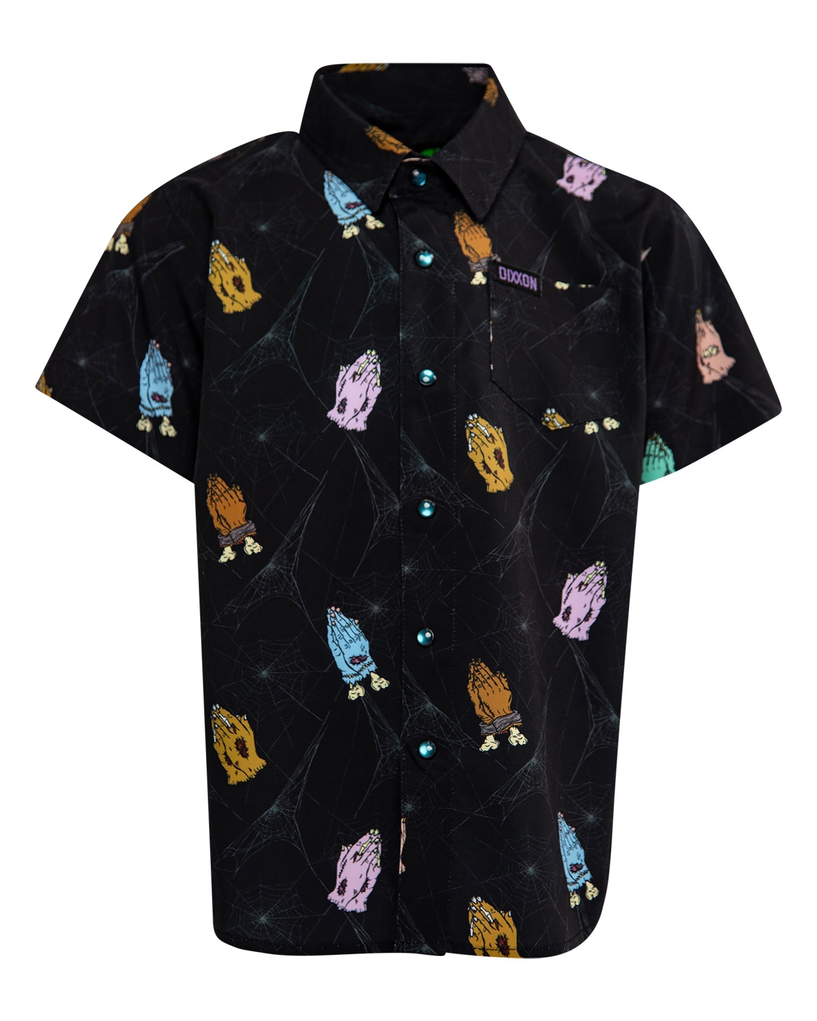Dixxon Undead Party Shirt: Youth Black Short Sleeve