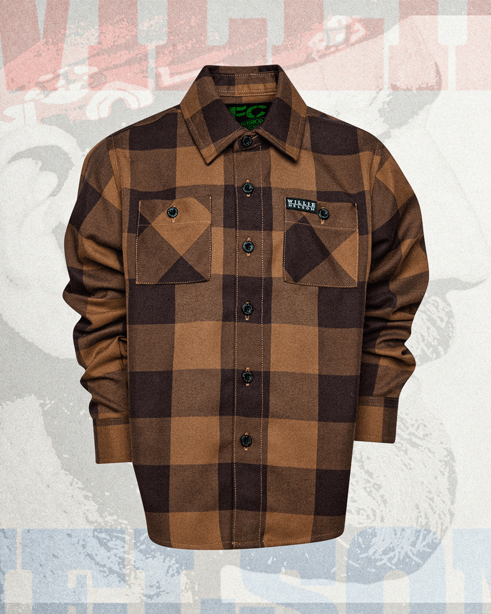 Youth The Willie Nelson Flannel - Dixxon Flannel Co.