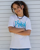 Youth Tiffany Drip T-Shirt - White - Dixxon Flannel Co.