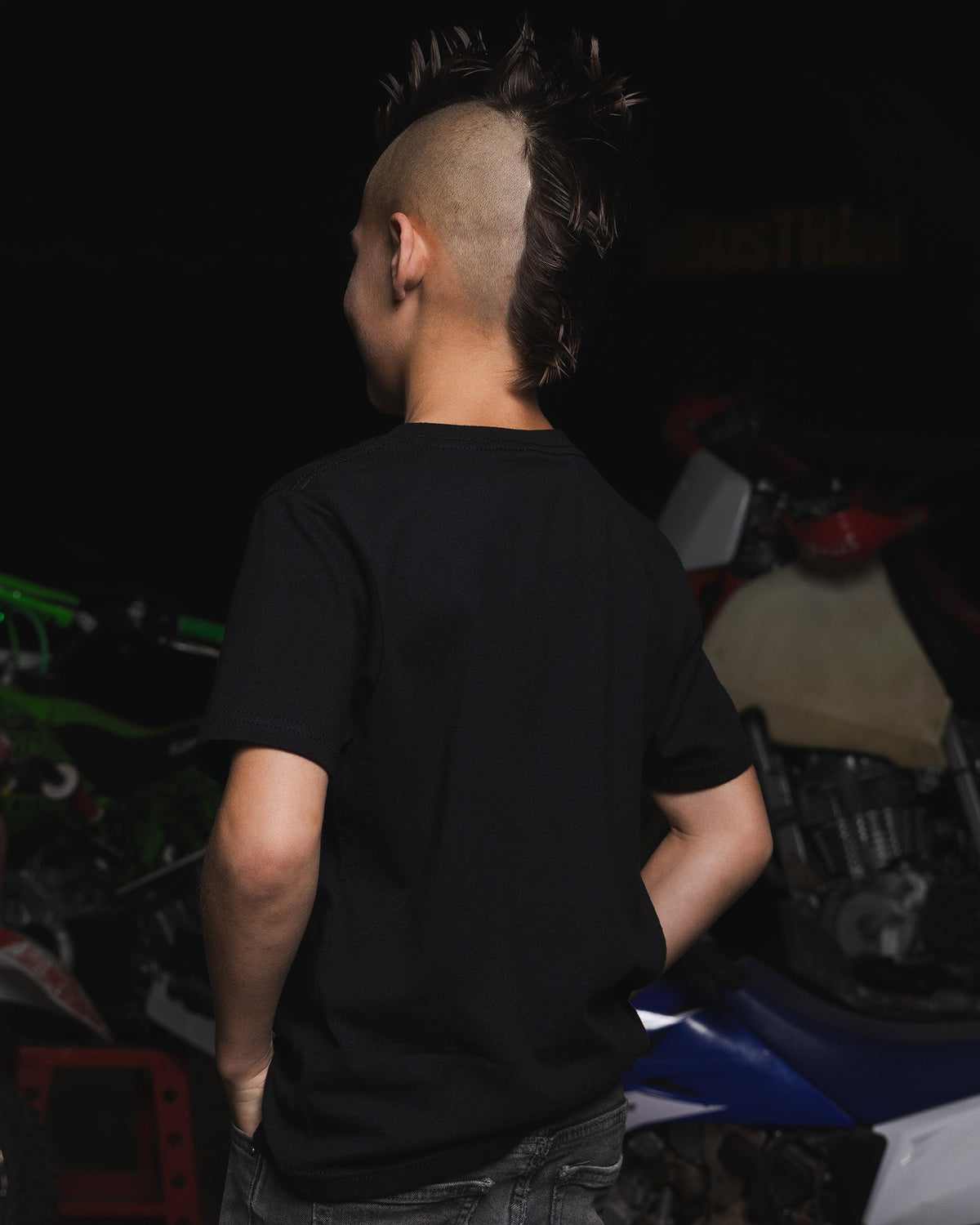 Youth Traveler T-Shirt - Black - Dixxon Flannel Co. view 2