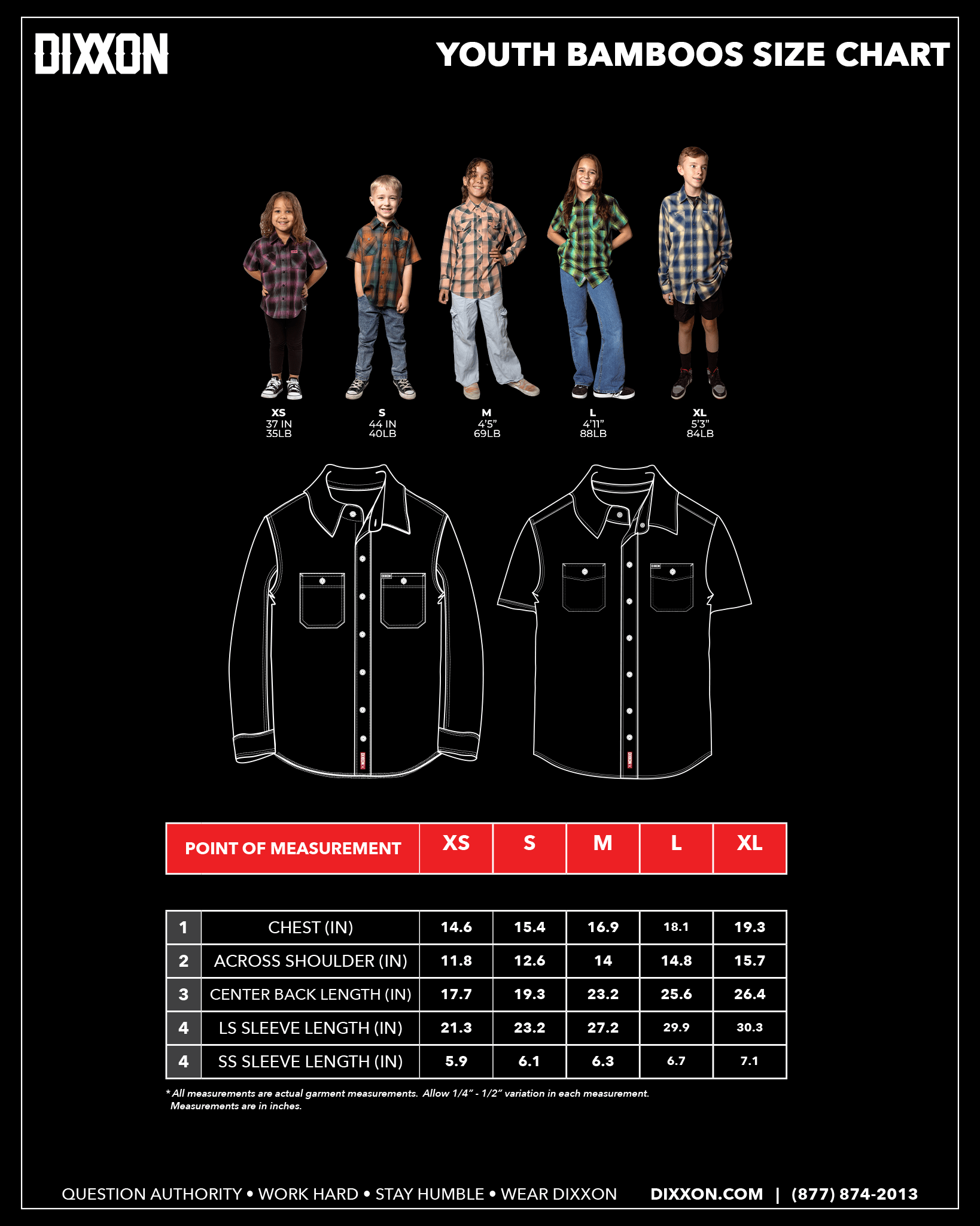 Youth Tyler Bamboo Short Sleeve - Dixxon Flannel Co.