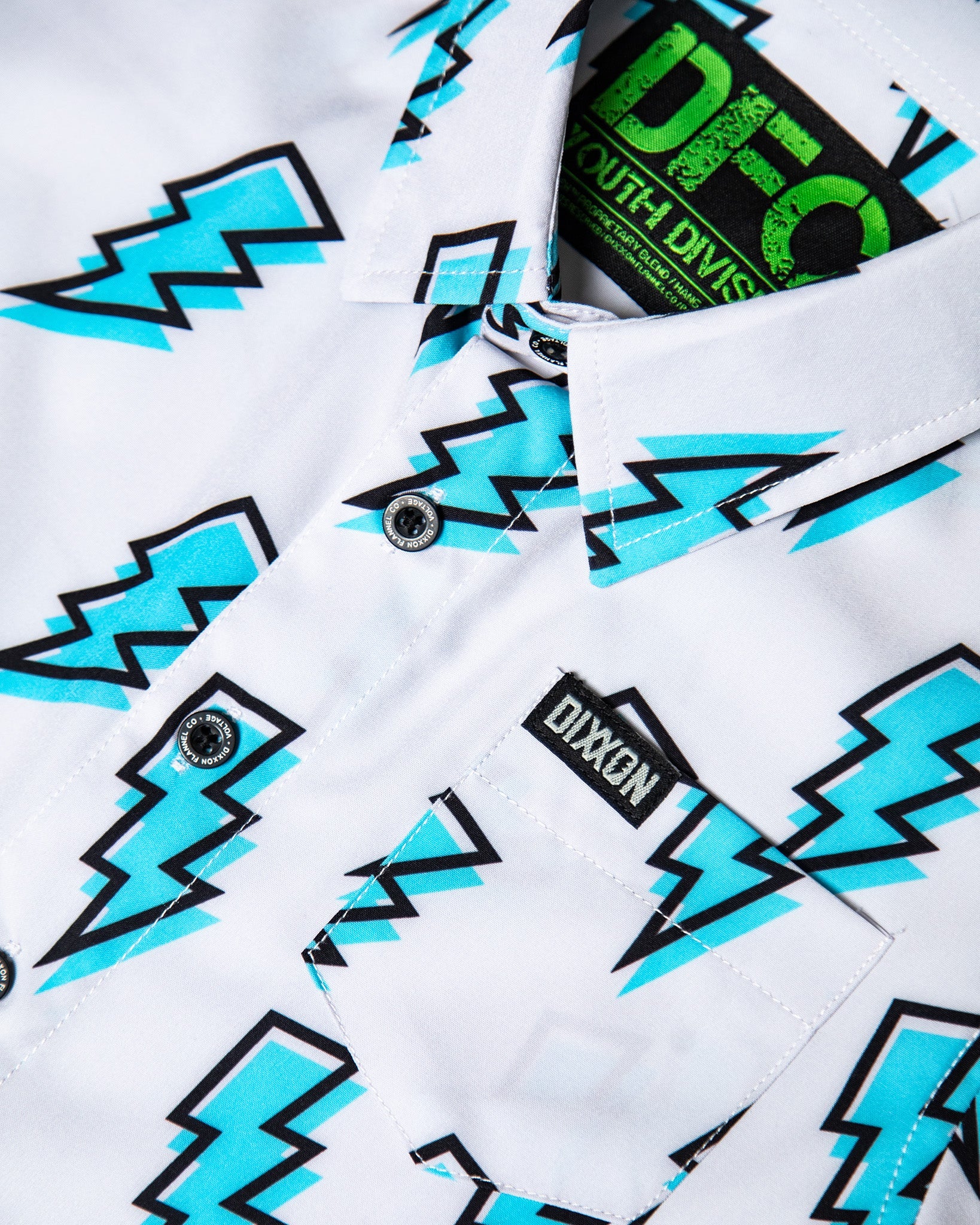 Youth Voltage Party Shirt - Gray & Blue - Dixxon Flannel Co.