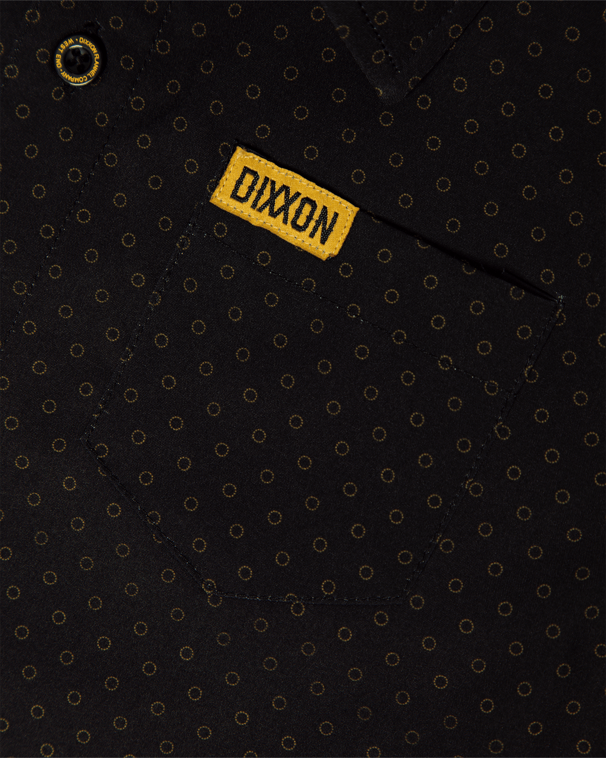 Youth West End Party Shirt - Black & Gold - Dixxon Flannel Co. view 2
