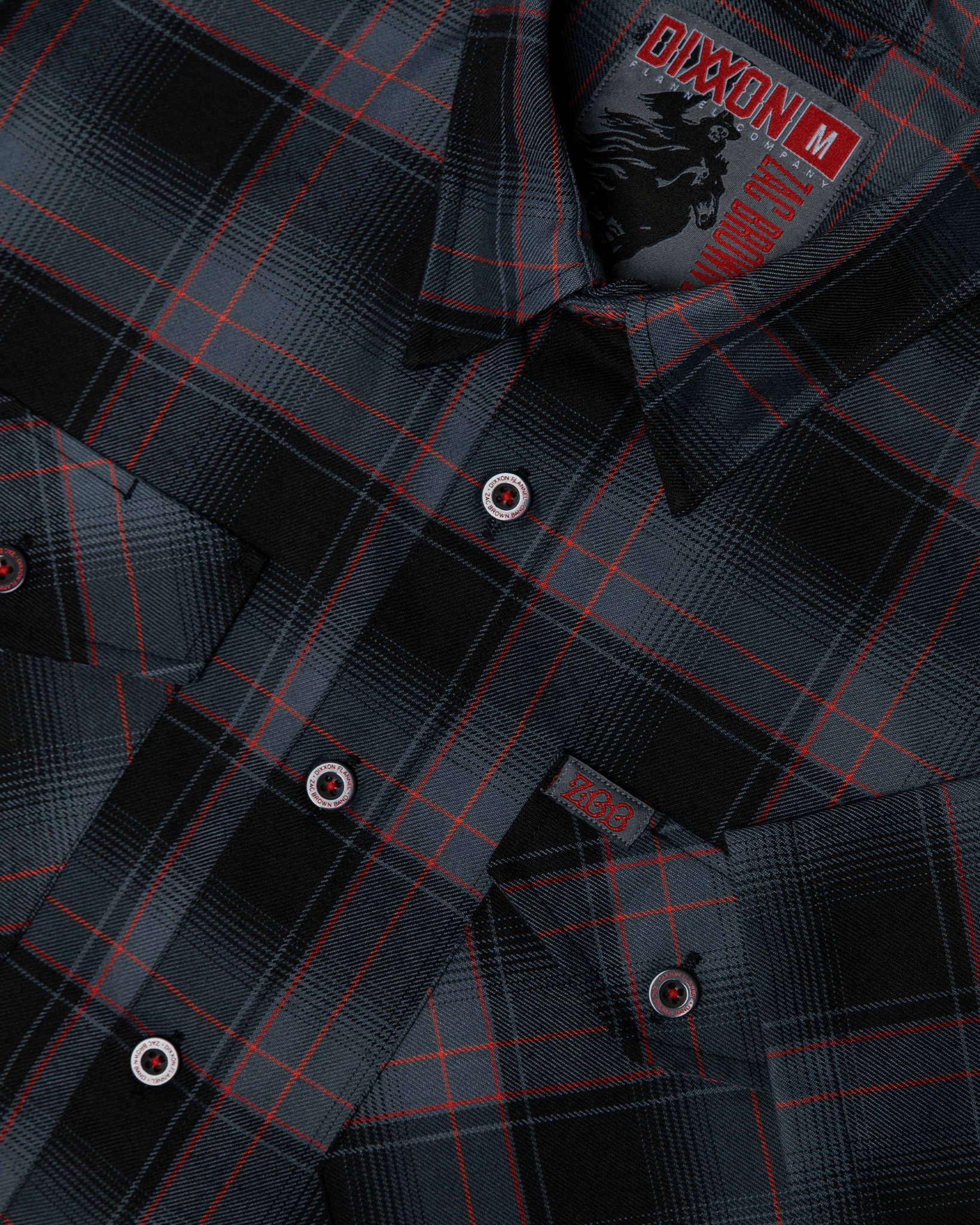 Zac Brown Band – Love & Fear 2026 Short Sleeve Flannel - Dixxon Flannel Co.