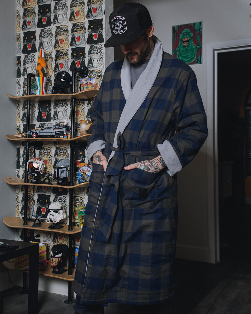 0 Dark 30 Fleece-Lined Robe - Dixxon Flannel Co.