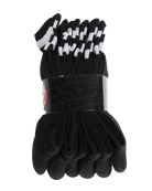 6pk Premium Crew Socks - Black - Dixxon Flannel Co.