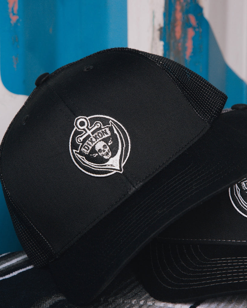 Anchor Curved Bill Trucker Snapback - Dixxon Flannel Co.