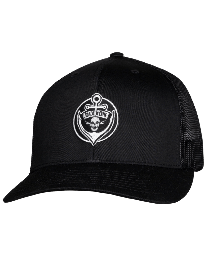 Anchor Curved Bill Trucker Snapback - Dixxon Flannel Co.
