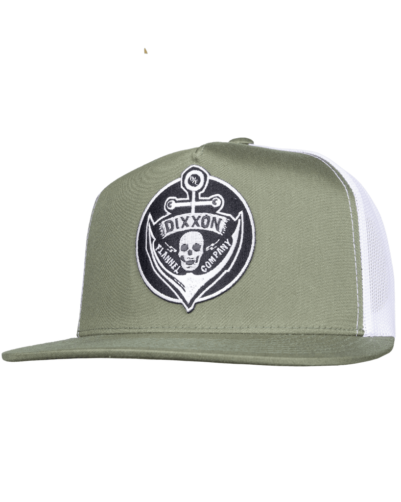 Anchor Flat Bill Trucker Snapback - Dixxon Flannel Co.
