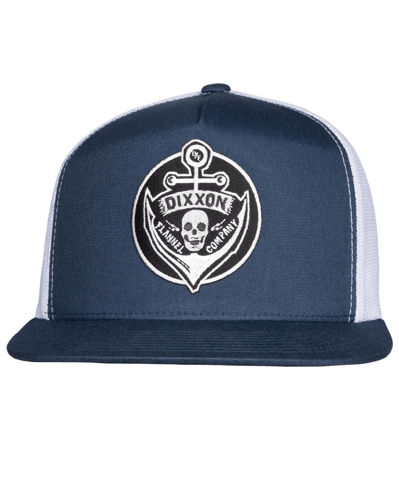 Anchor Flat Bill Trucker Snapback - Dixxon Flannel Co.