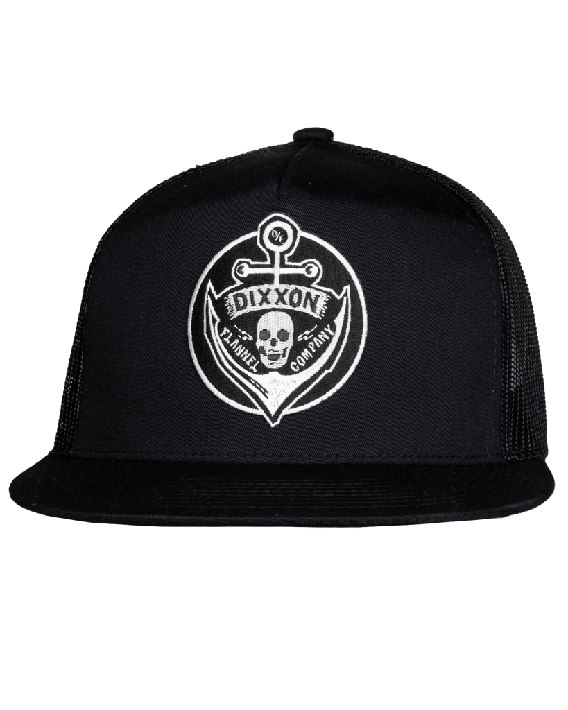 Anchor Flat Bill Trucker Snapback - Dixxon Flannel Co.