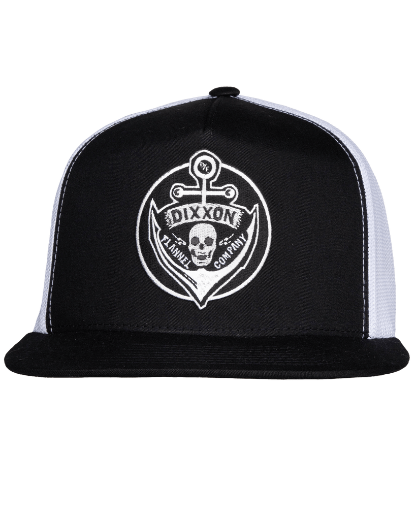 Anchor Flat Bill Trucker Snapback - Dixxon Flannel Co.