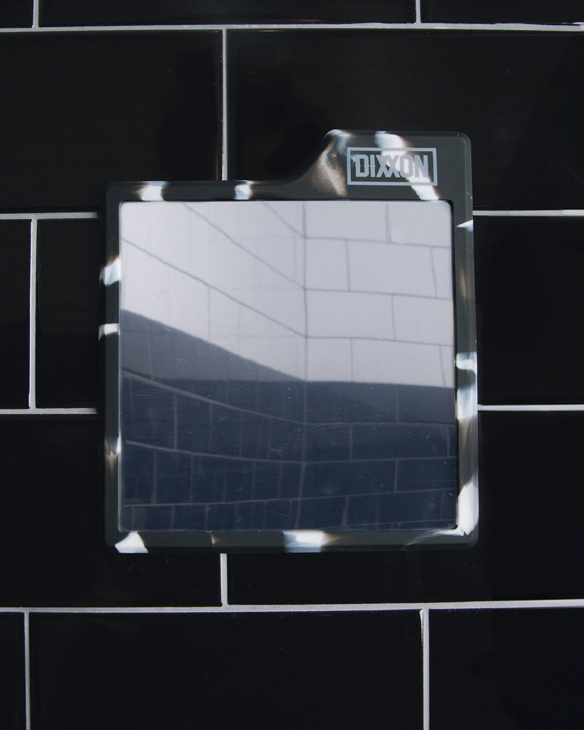 Anti-Fog Adhesive Shower Mirror - Black Marble - Dixxon Flannel Co.