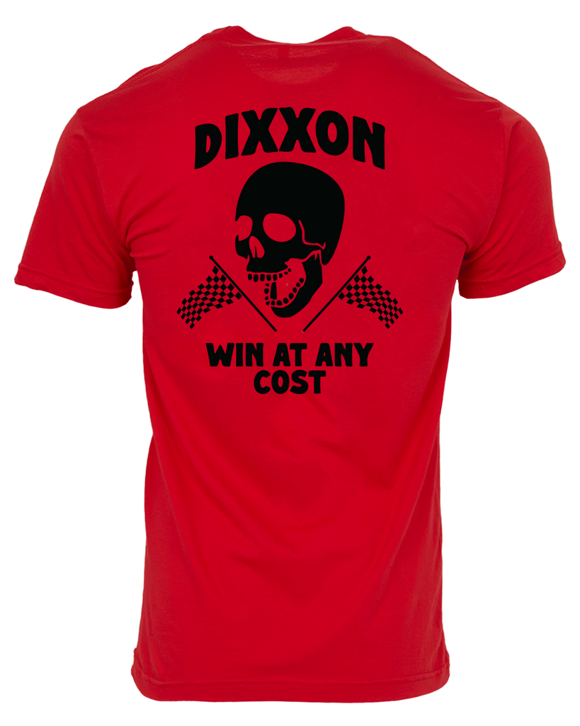Any Cost T-Shirt - Red & Black - Dixxon Flannel Co.