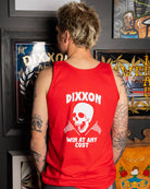 Any Cost Tank - Red & White - Dixxon Flannel Co.