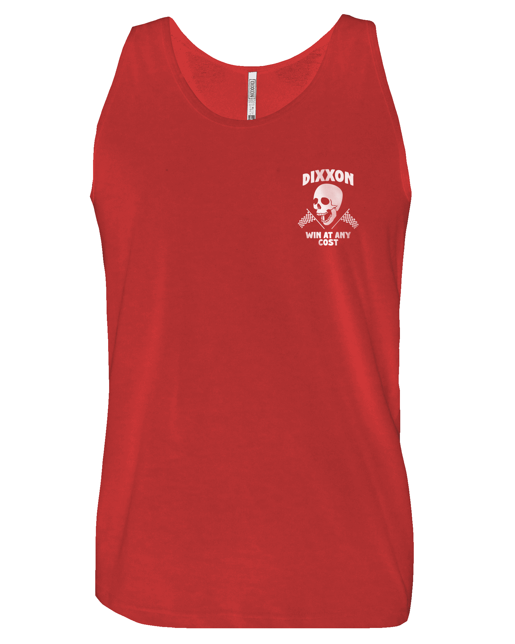 Any Cost Tank - Red & White - Dixxon Flannel Co.