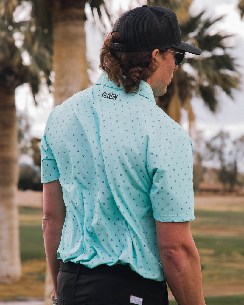 Avery Party Polo - Tiffany - Dixxon Flannel Co.