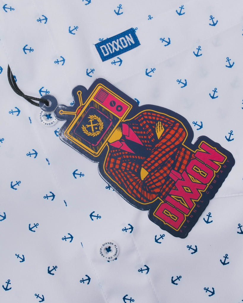 Avery Short Sleeve - White - Dixxon Flannel Co.