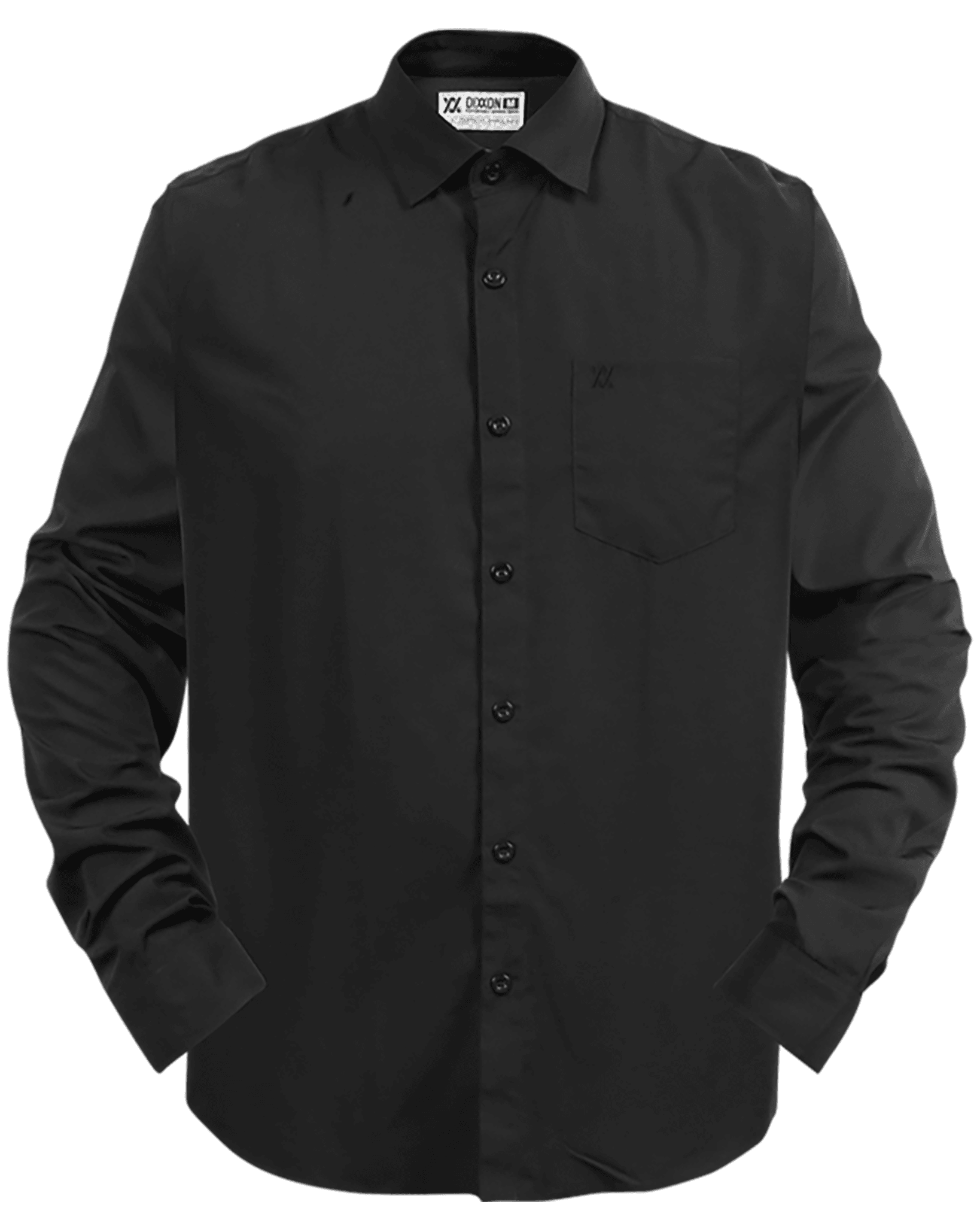 Bamboo Long Sleeve Dress Shirt 2.0 - Black - Dixxon Flannel Co.