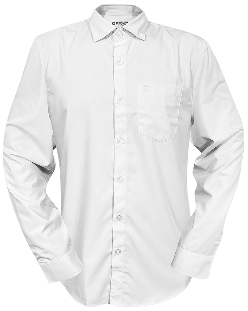 Bamboo Long Sleeve Dress Shirt 2.0 - White - Dixxon Flannel Co.
