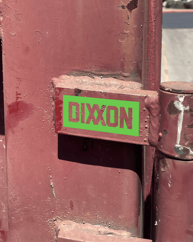 Bar Dixxon 3" Die Cut Sticker - Dixxon Flannel Co.