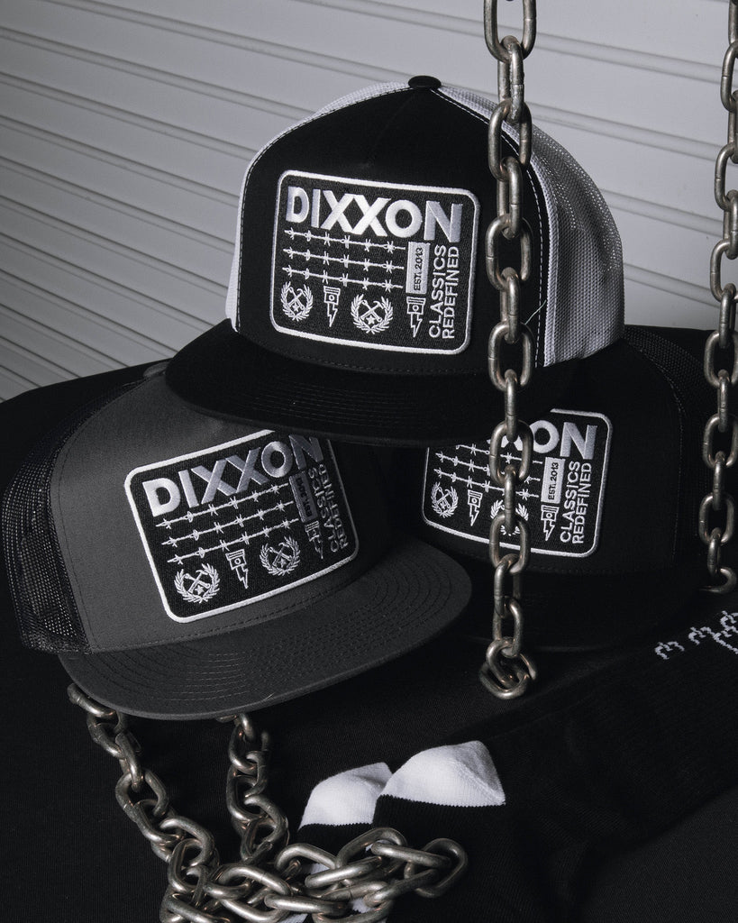 Barbed Flat Bill Trucker Snapback - Dixxon Flannel Co.