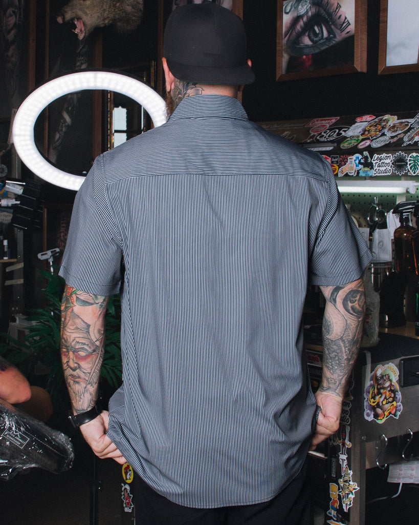 Benny Short Sleeve - Gray - Dixxon Flannel Co.